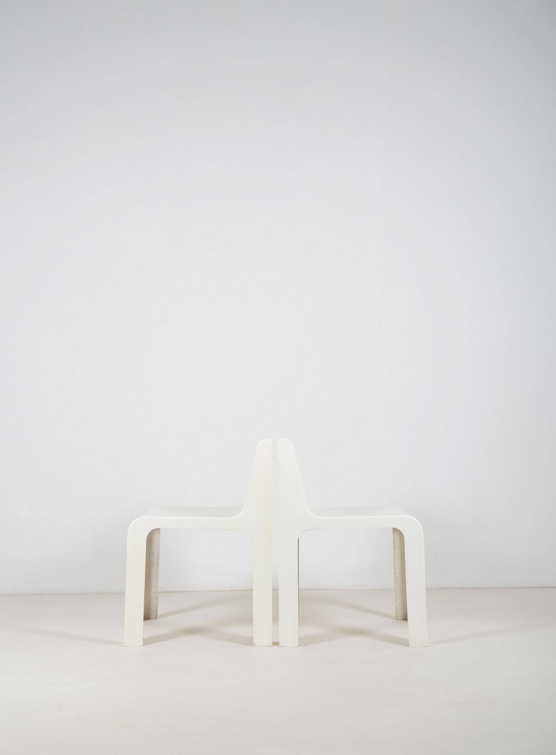 Set of 3 OZOO 600 chairs by Marc Berthier for Roche Bobois, 1970