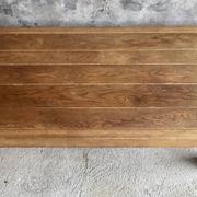Brutalist rectangular coffee table - vintage 1960s