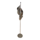 Space Age vintage floor lamp in chrome metal – 1970s