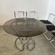 Table et 6 chaises pliante Luisa vintage design italien Marcelo Cuneo