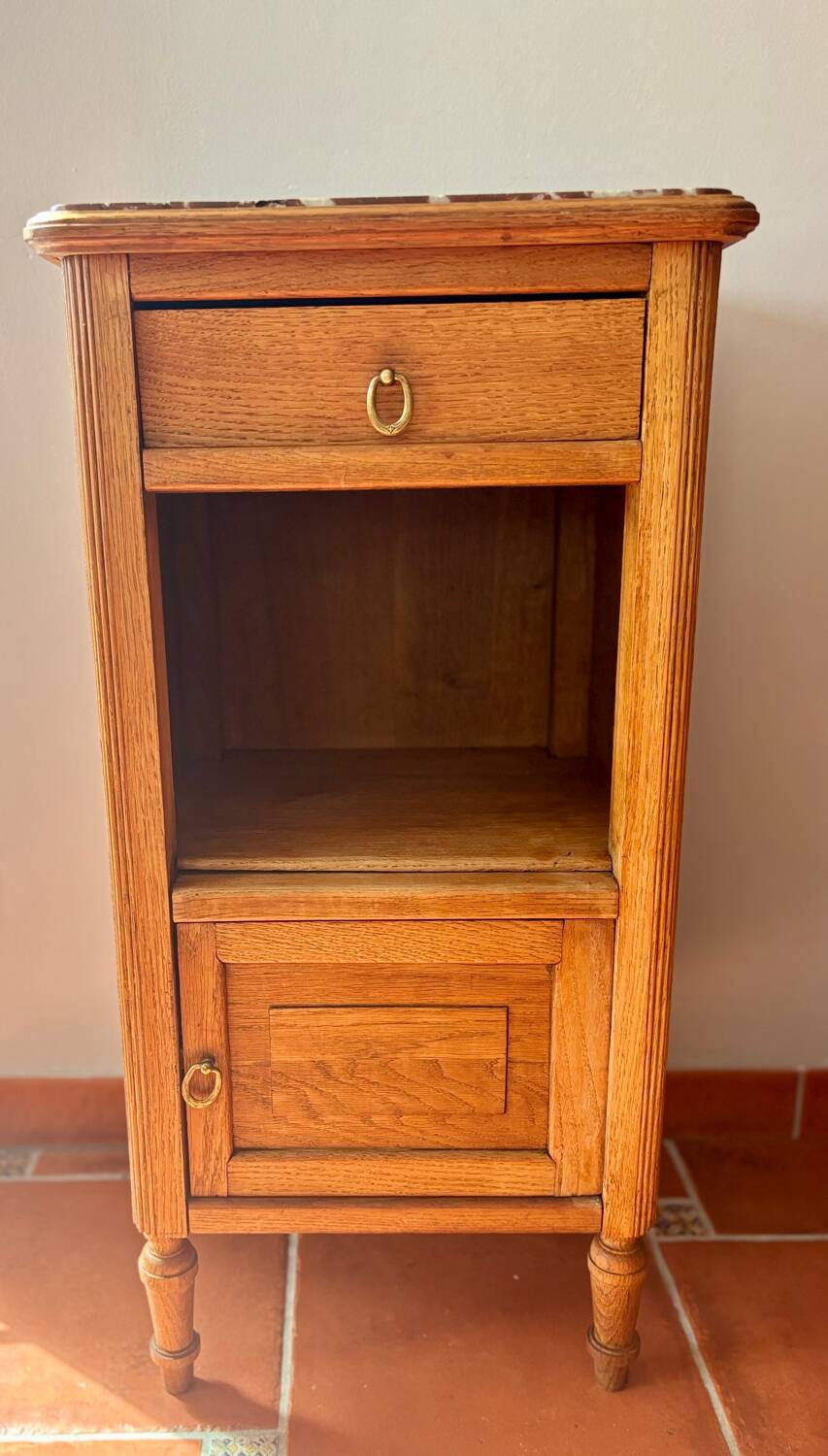 Vintage bedside table