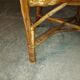 Fauteuil en rotin vintage