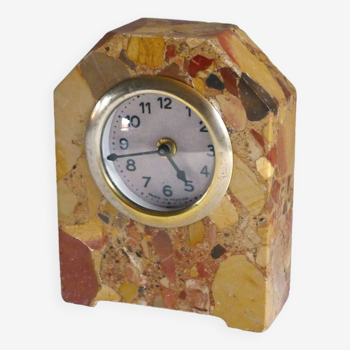 Art Deco marble clock