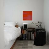 Soft Pink-Orange Art on 50x50cm frame by Bodasca