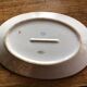 Ancient dish, oval porcelain.
