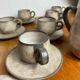 Coffee service, ceramic, Félix Céram, Vallauris