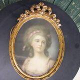 Pastel portrait eighteenth century