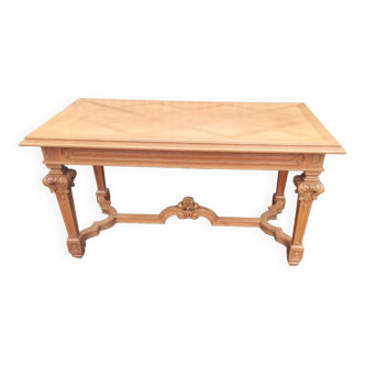 Old wooden coffee table