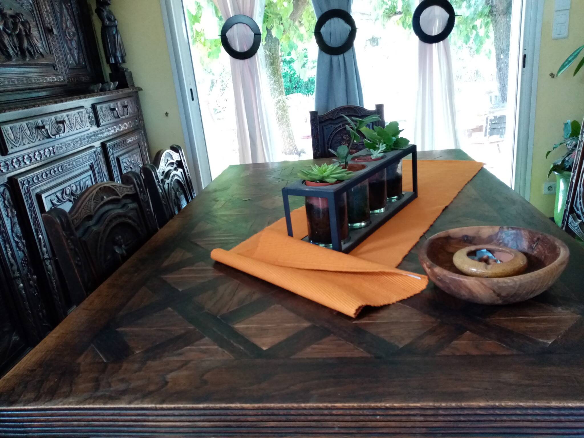 Old Breton style table from 1950.