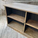 Double-sided counter with XL oak compartments