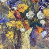 Bouquet de fleurs signé Jonas