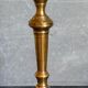 Old solid brass lamp base