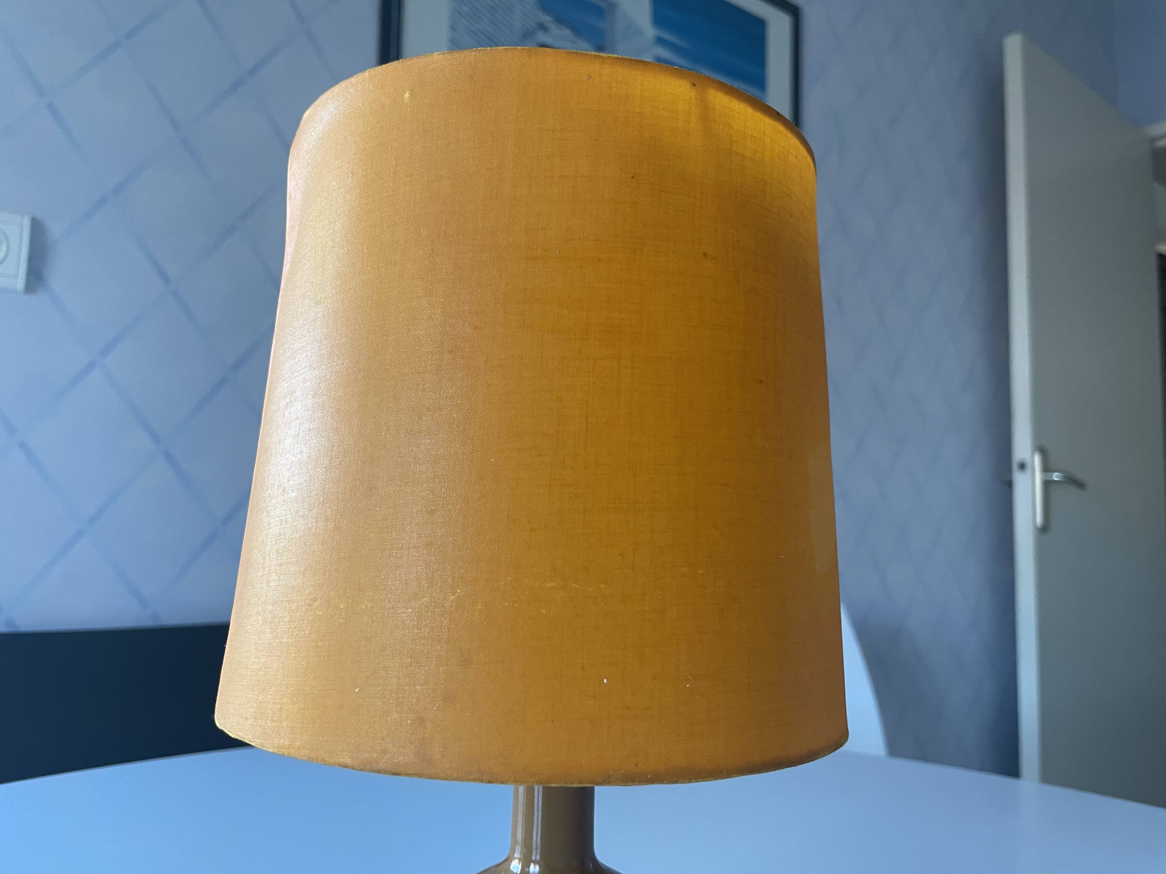 60s ceramic lamp