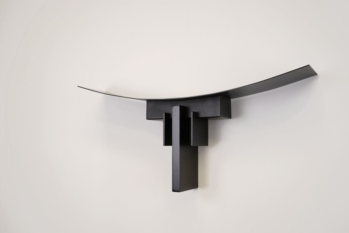 Postmodern sconce by Jean-Michel Wilmotte circa 1980