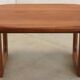 Table de salon design Niels Bach en teck deens 'Hansen'