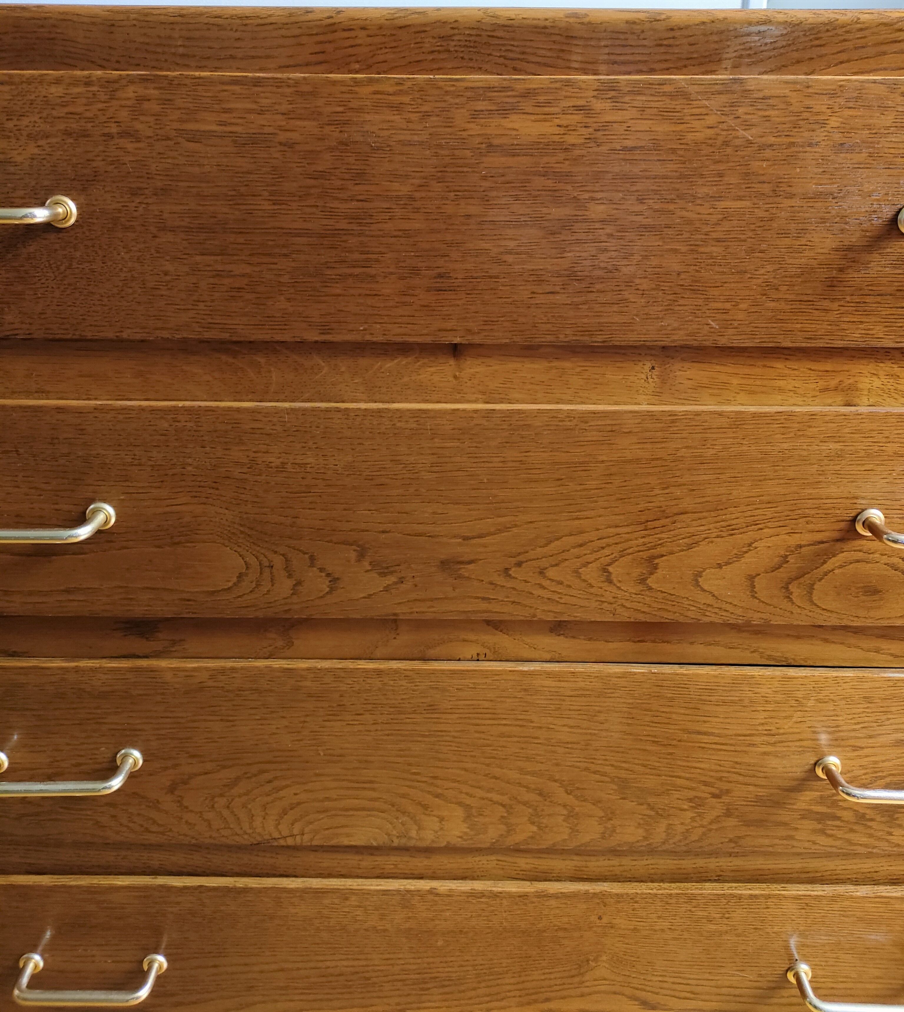 Wooden chest of drawers design 60s