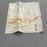 Old school geographical map, Rossignol edition