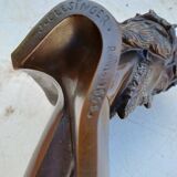 Bronze "Christ" by J.Clessinger Rome 1858 Barbedienne