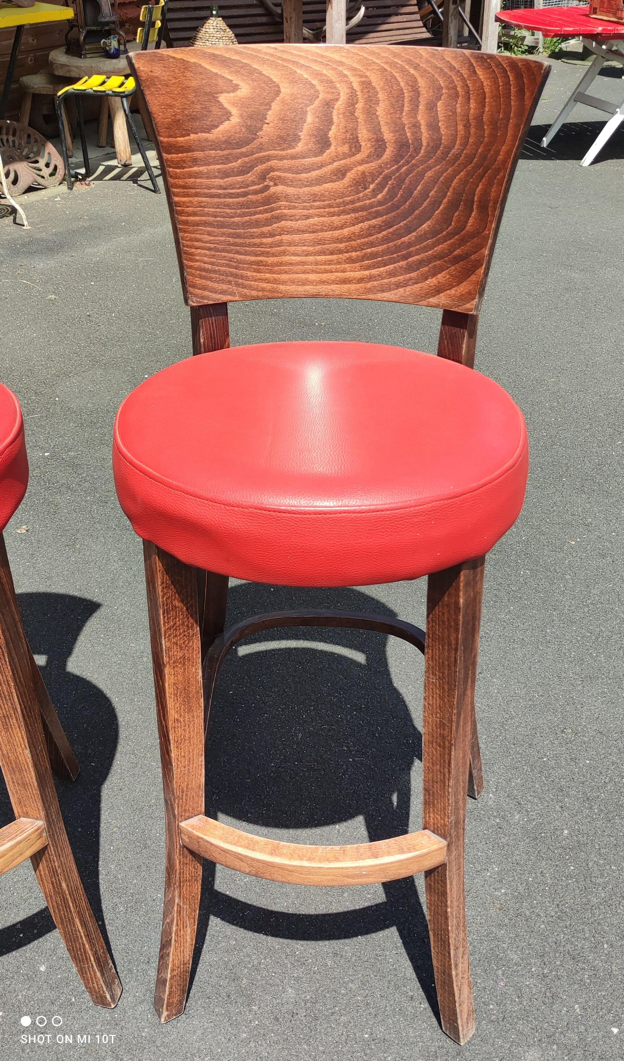 Pair Tabourets bar/style 1930