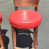 Pair Tabourets bar/style 1930