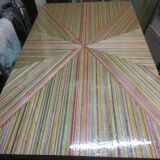 Dining table made in skateboard