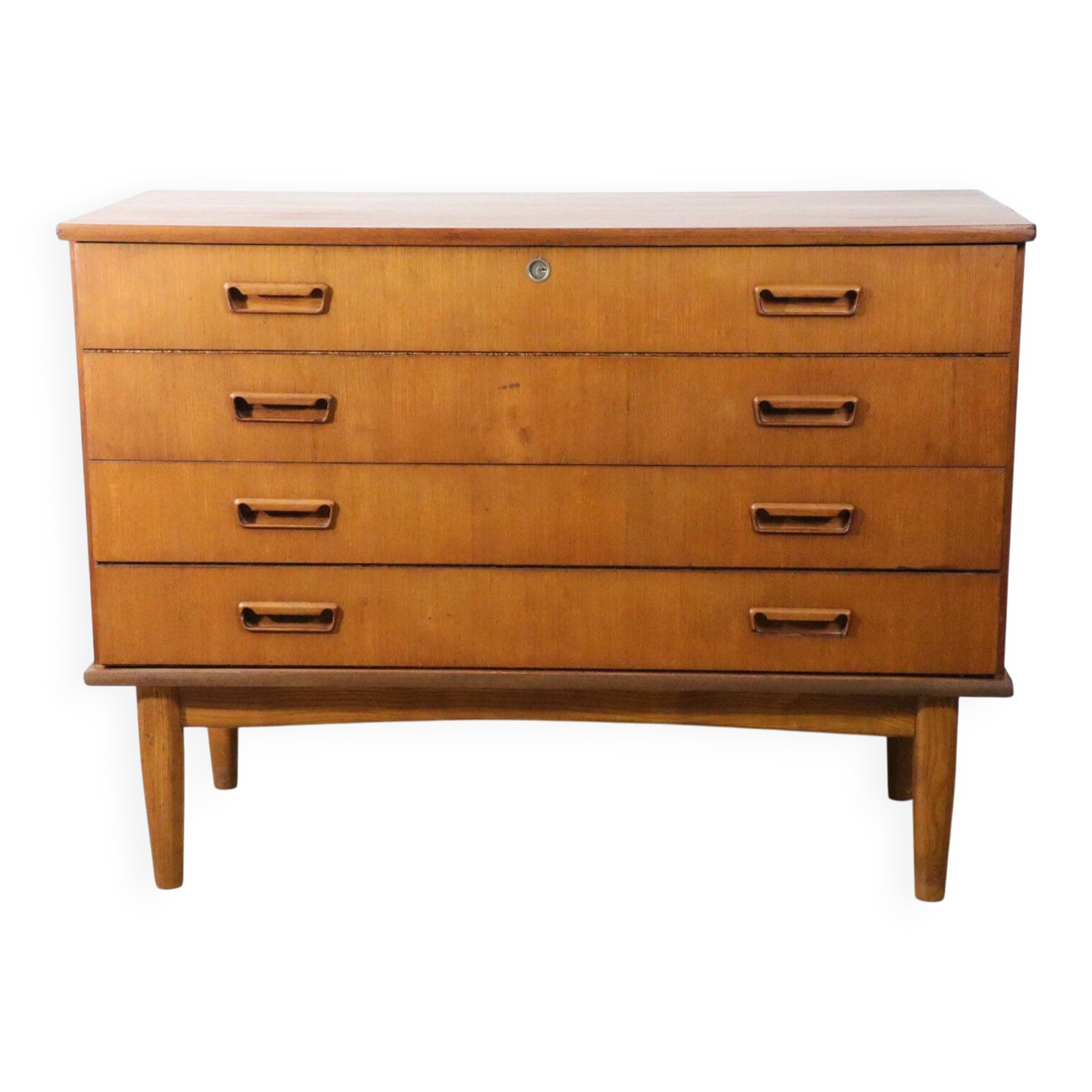 Scandinavian teak chest of drawers, 1960