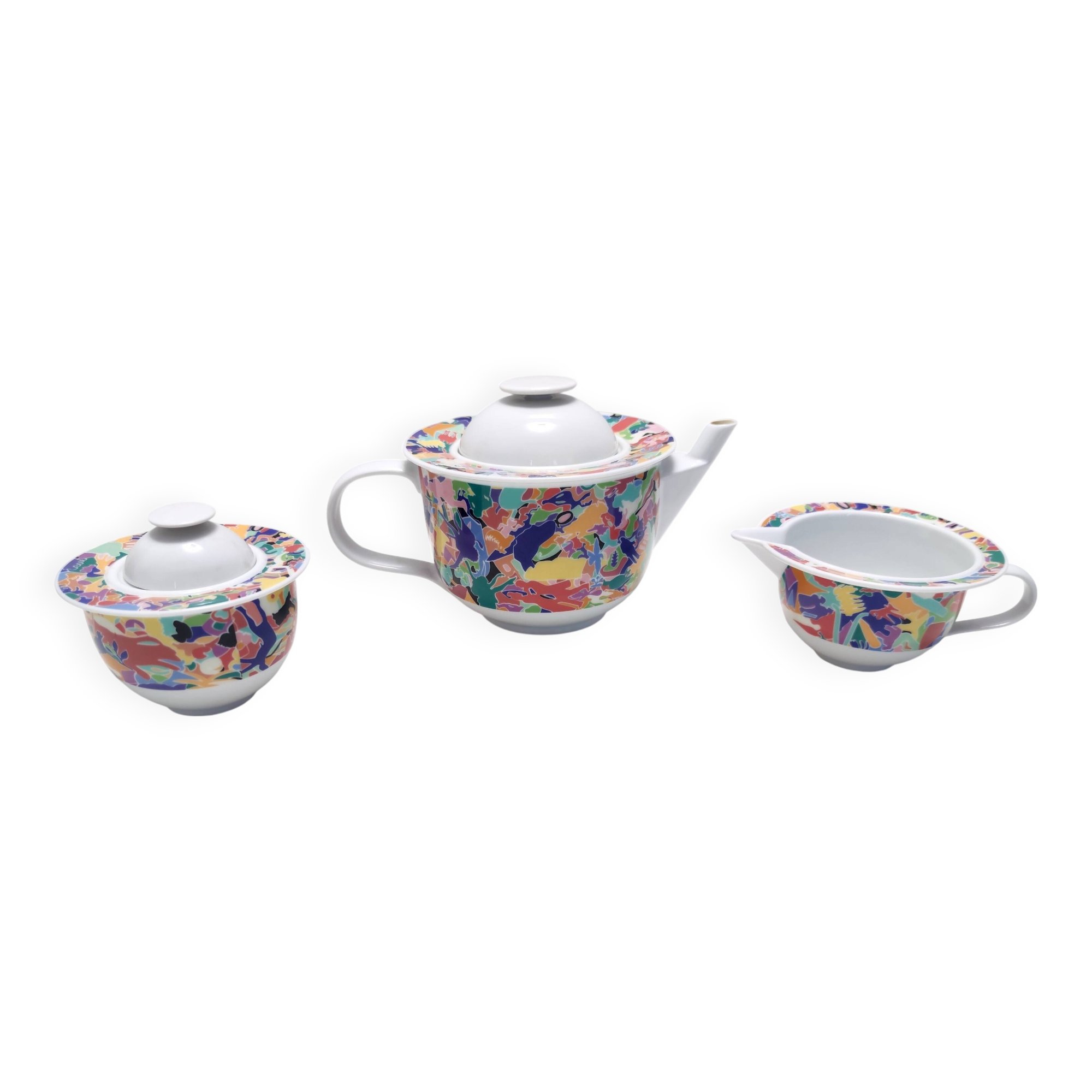 26-Piece Breakfast Set "La Bella Tavola" by Ettore Sottsass for Alessi, 199