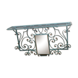 Bronze patina wall dressing room