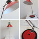 Vintage Lamp Aluminor red