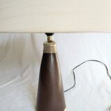 Tadelakt lamp wood color