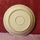 Three pretty round dishes including a hollow white and gold porcelain PLV France