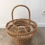 Wicker bar backet