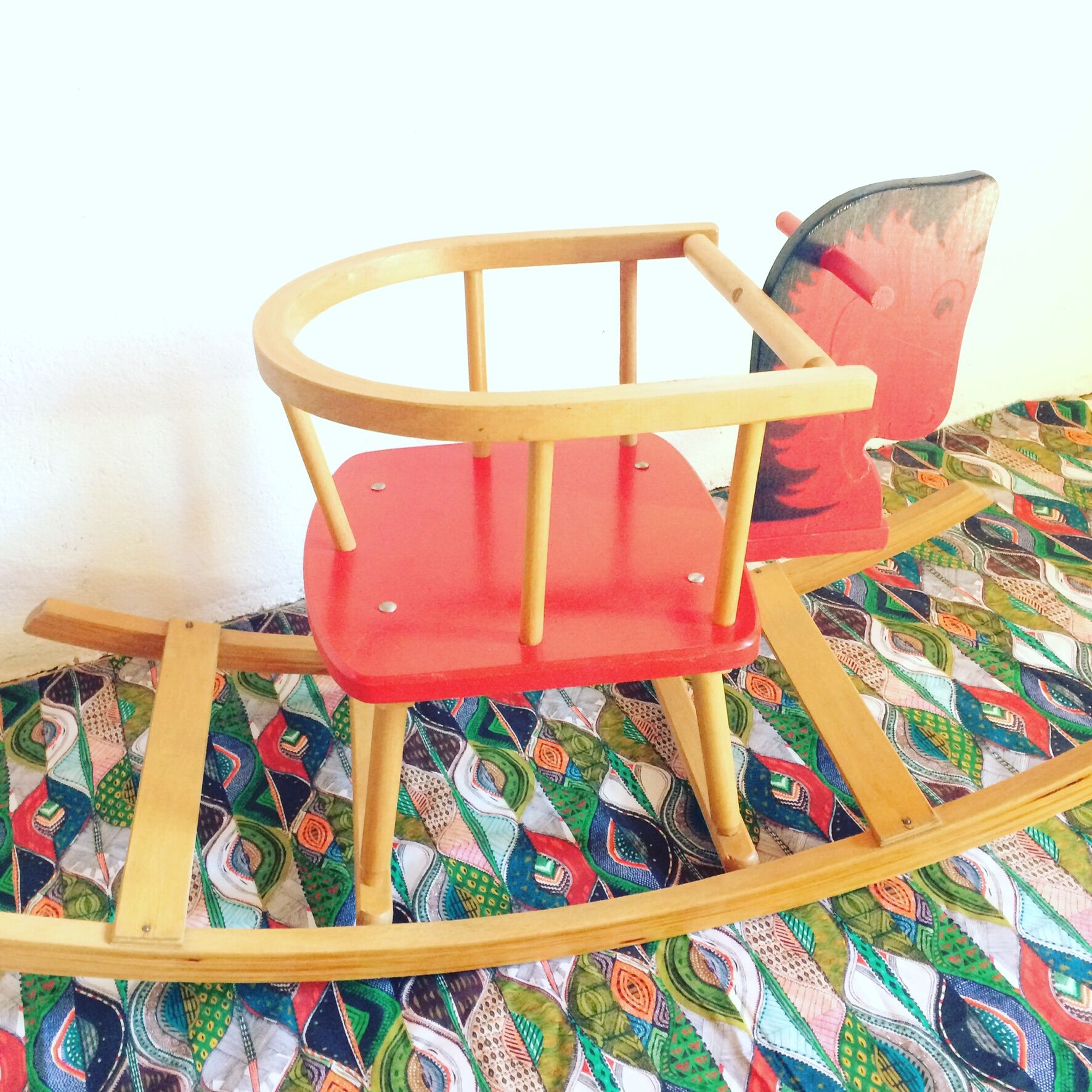 Vintage rocking horse