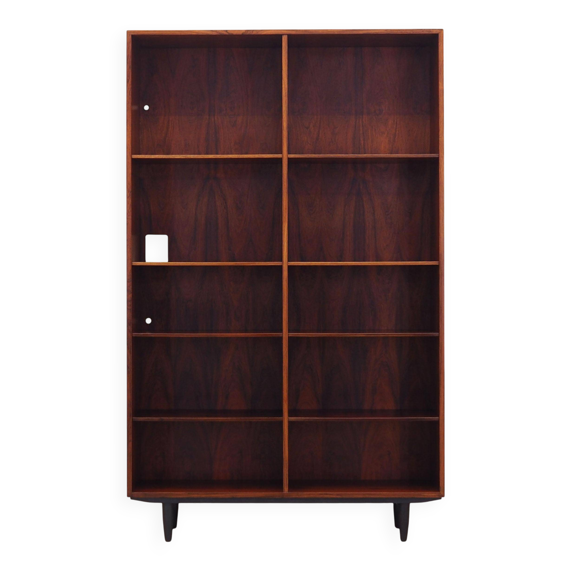 Rosewood bookcase, Danish design, 1970s, manufacturer: Omann Jun