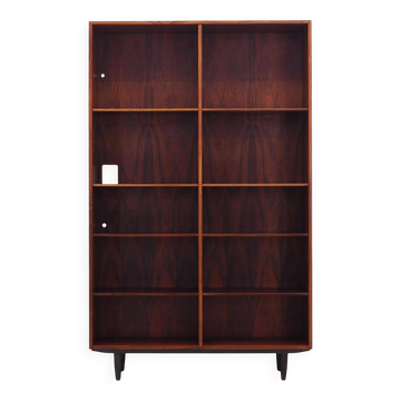 Rosewood bookcase, Danish design, 1970s, manufacturer: Omann Jun