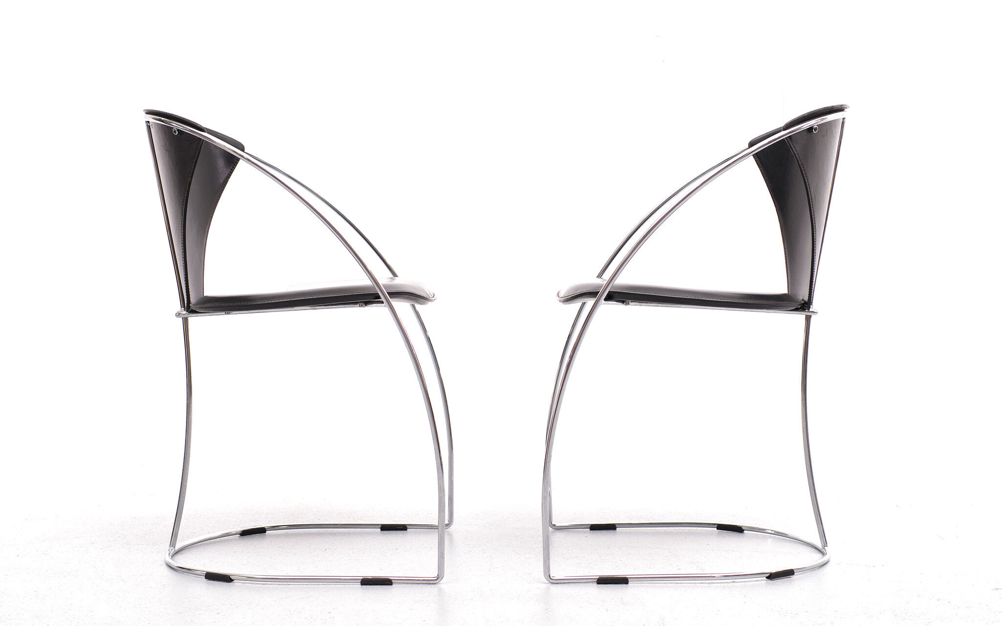 Arrben Linda Dining Chairs, Italy, 1982, Set of 4