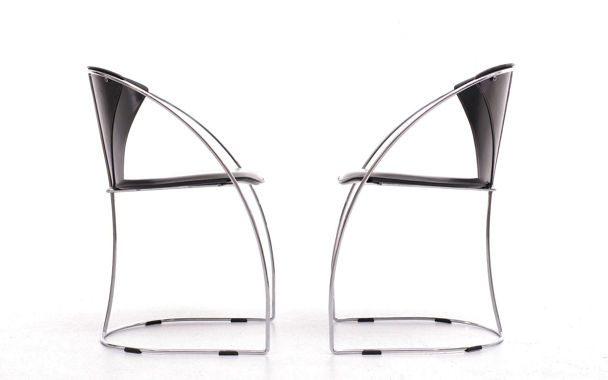 Chaises de salle à manger Arrben Linda, Italie, 1982, lot de 4