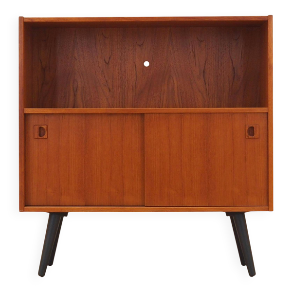 Bibliothèque en teck, design danois, années 1970, fabriquée au Danemark