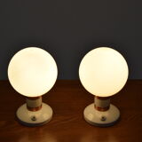 Mid-century pair of table lamps Drukov,1970‘s