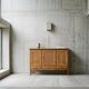 Brutalist Oak Sideboard attributed to Henning Kjærnulf, Denmark, 1960s