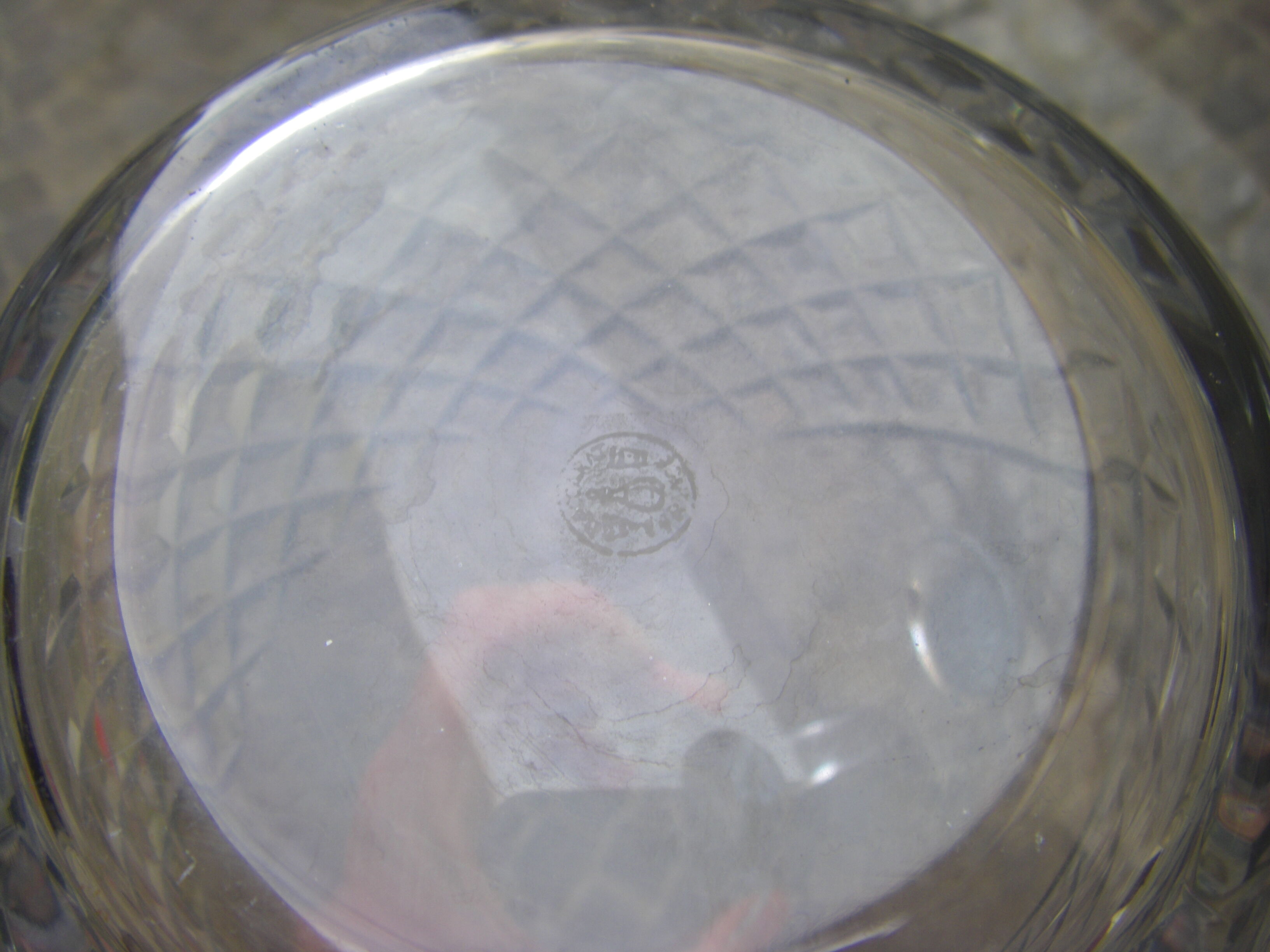 Carafe en cristal de Baccarat
