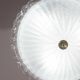Charming Italian Trasparent Murano Glass Ceiling Fixture, Murano, 1960