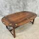 Vintage mahogany butler coffee table 90 x 145 cm