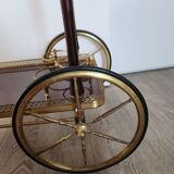 Brass drinks trolley