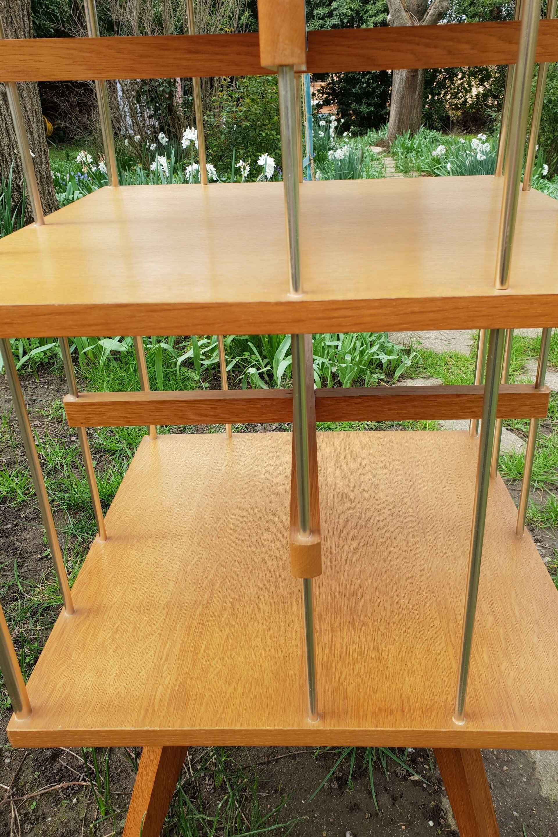 Vintage revolving library