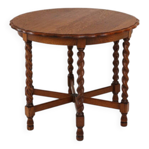 table d'appoint en chêne - vers