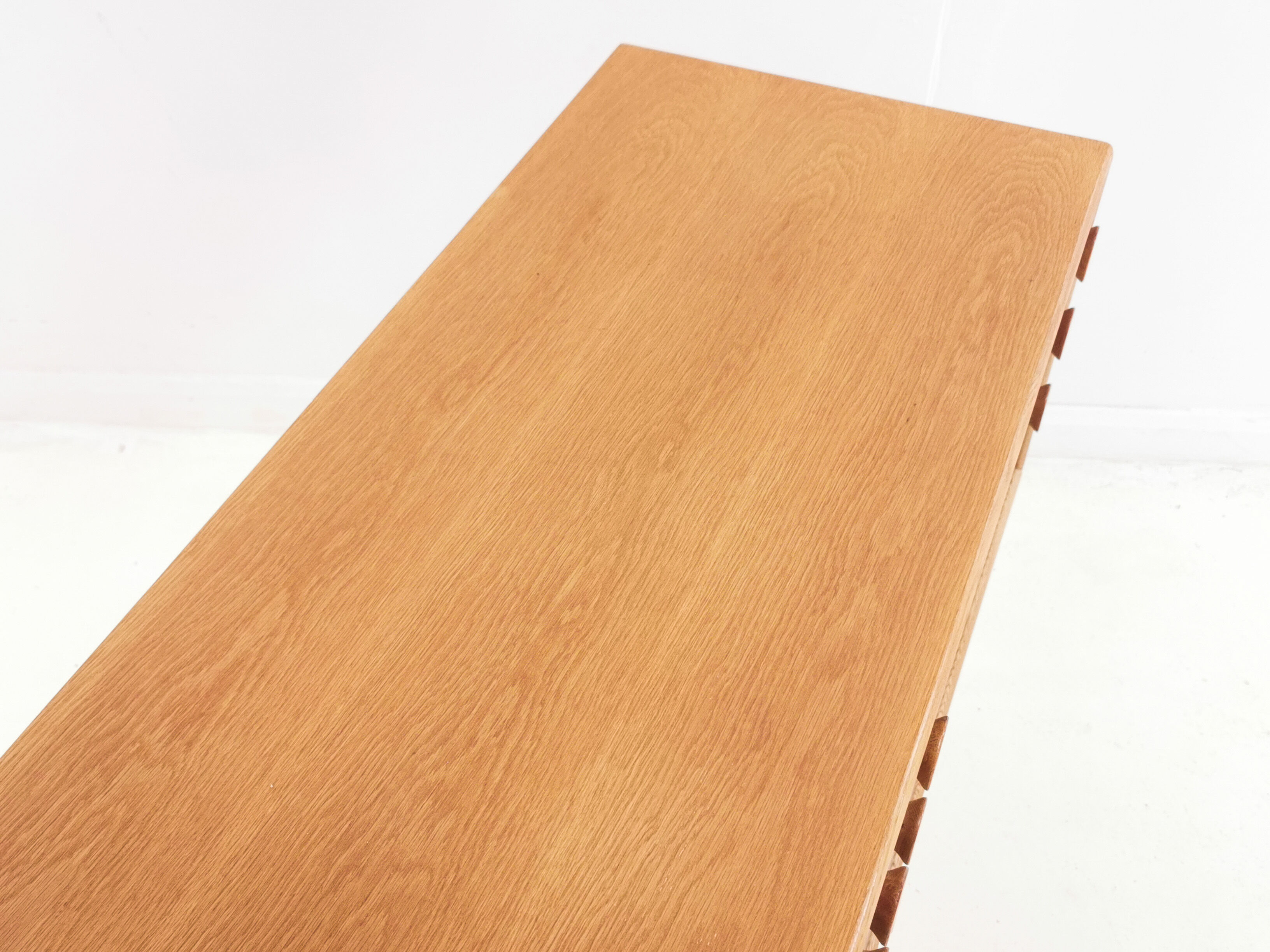 Oak Mid Century Sideboard Chest of drawers by Meredew