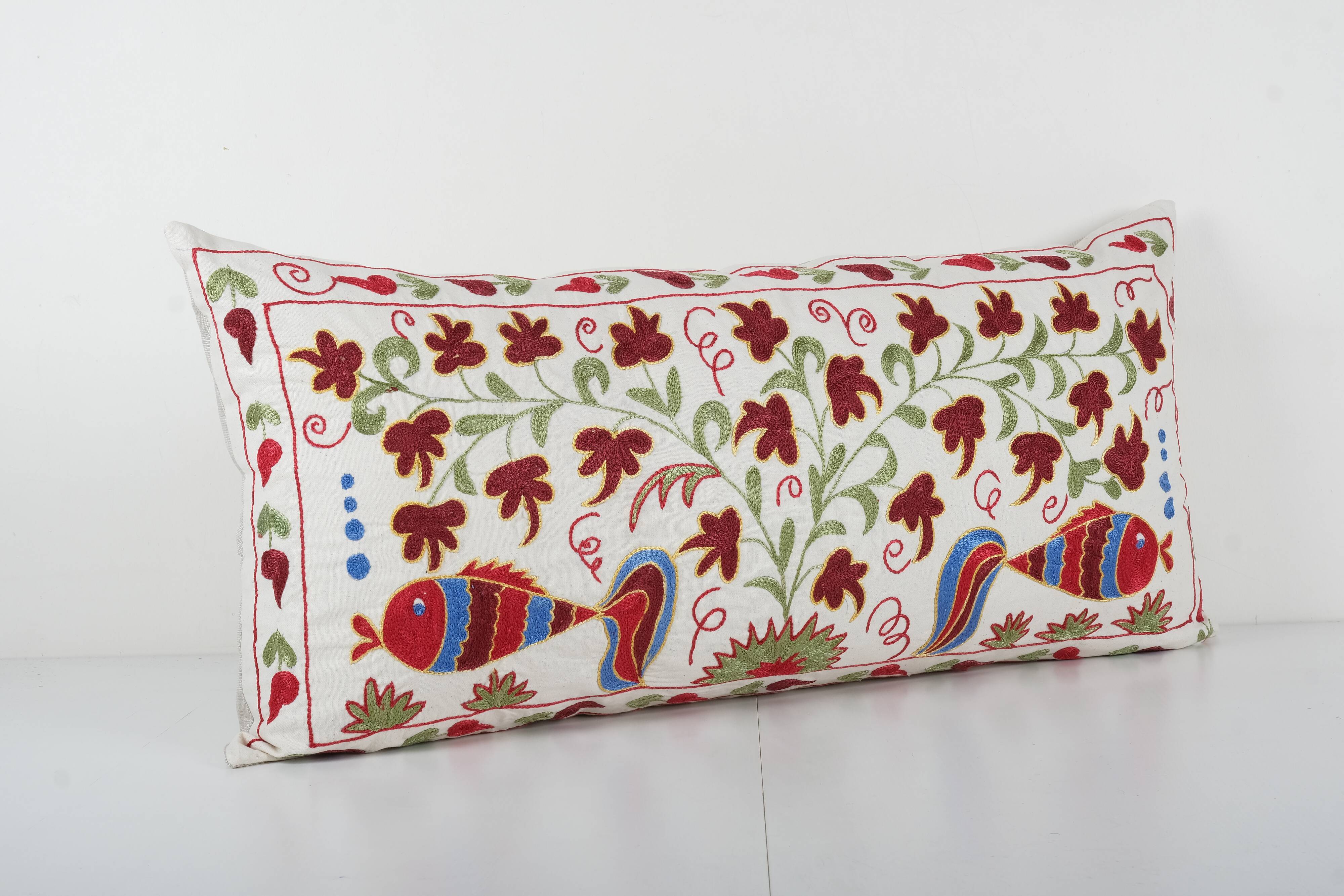 Housse de coussin turque Suzani