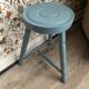 Tripode bleu vintage