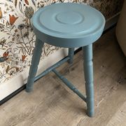 Vintage blue tripod